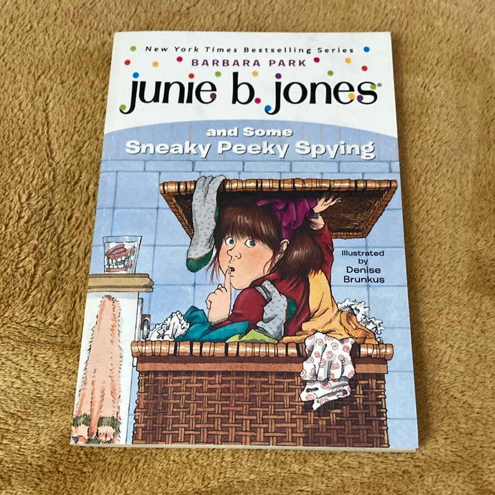 Julie B. Jones and sneaky perky spying book by Barbra Park